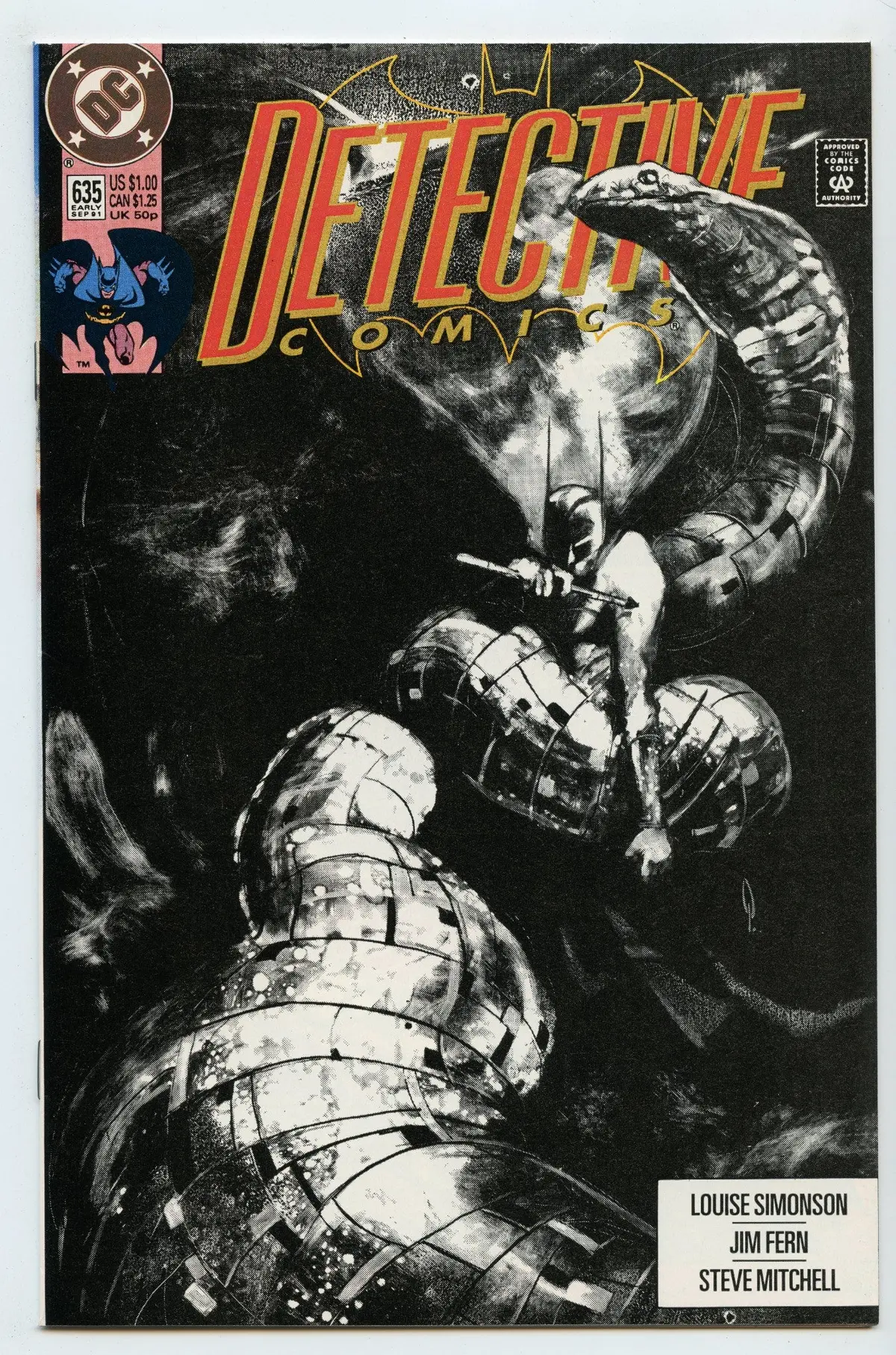 Detective Comics 635 (Sep 1991) Nm- (9.2) 1