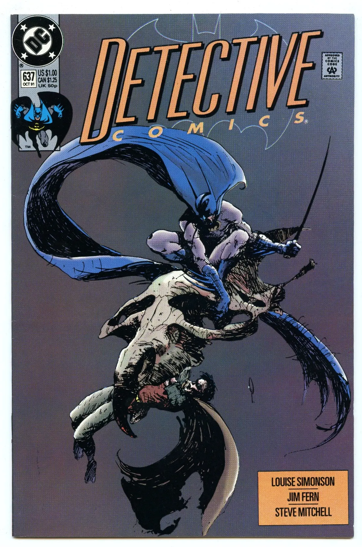 Detective Comics 637 (Oct 1991) Nm- (9.2) 1
