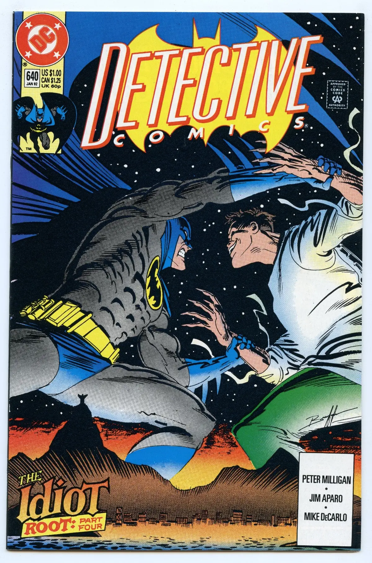 Detective Comics 640 (Jan 1992)  Nm- (9.2) 1