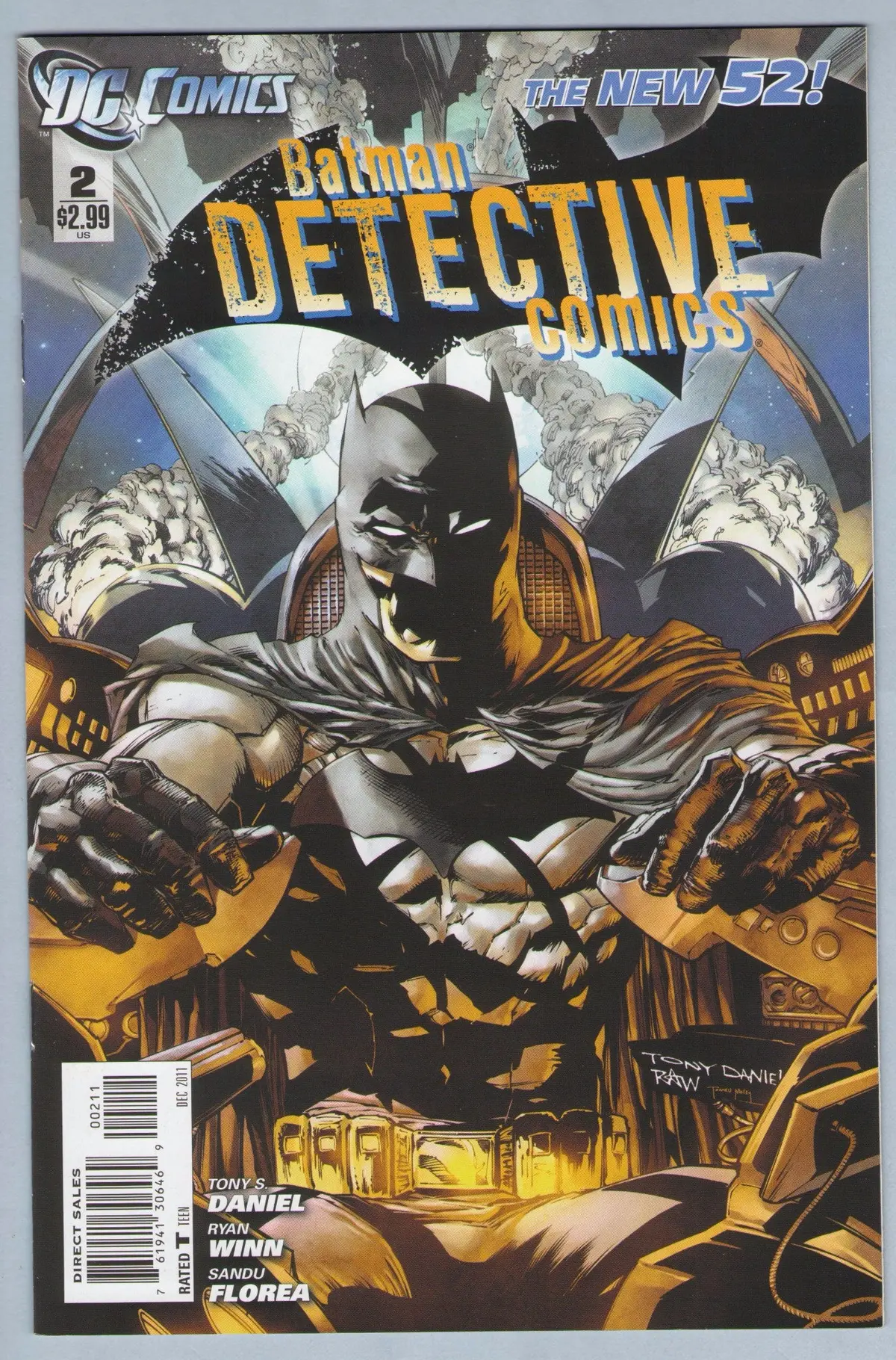 Detective Comics 2 (Dec 2011) Nm- (9.2) 1