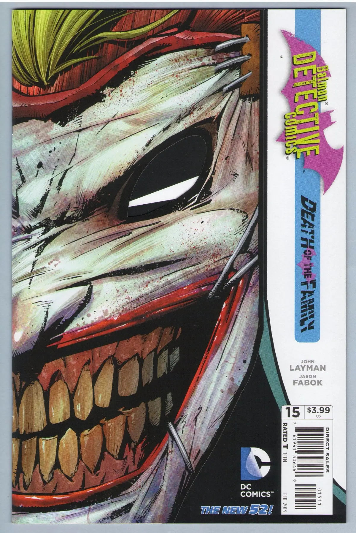Detective Comics 15 (Feb 2013) Nm- (9.2) 1