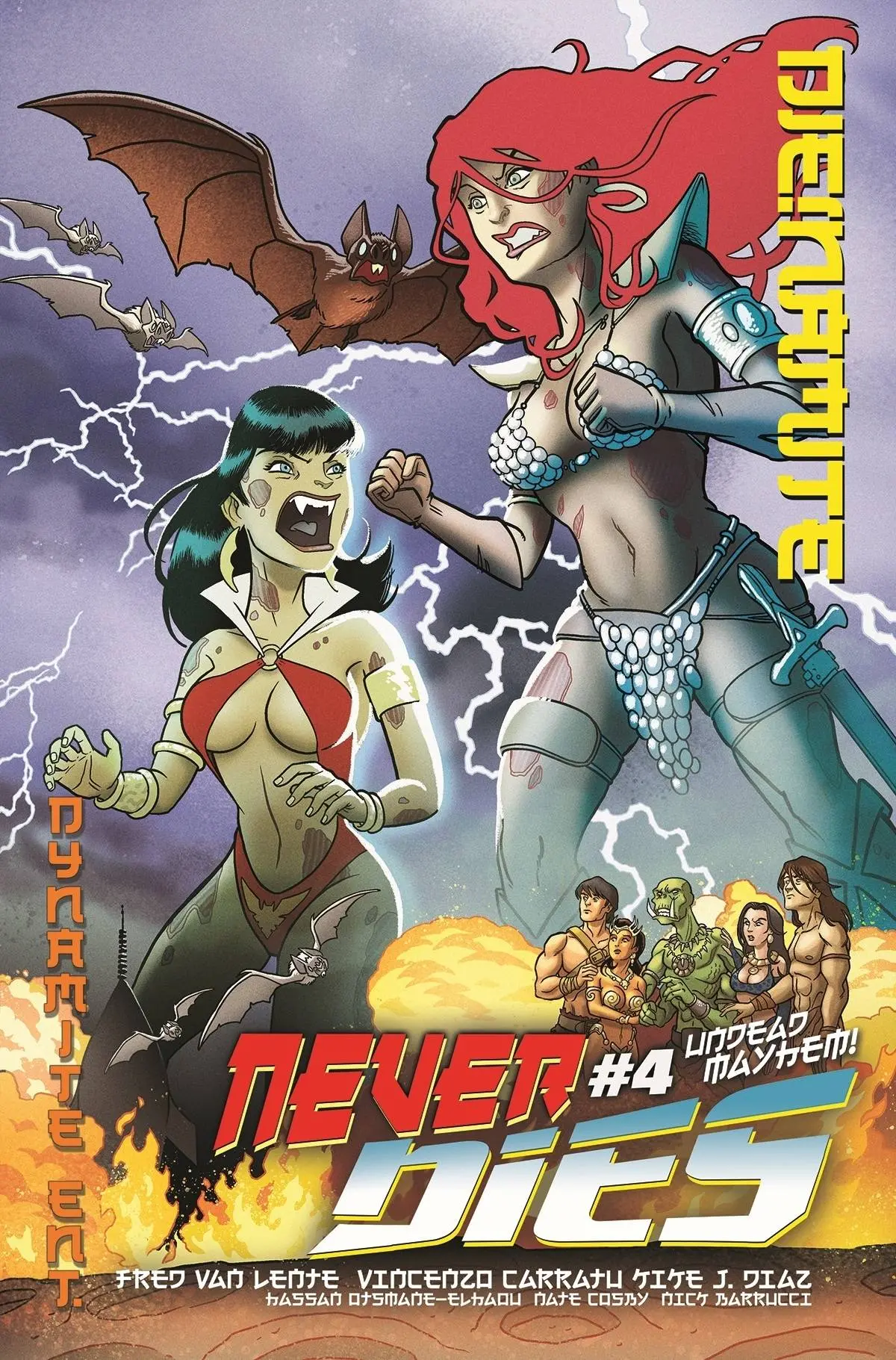 Die!Namite Never Dies #4 Cvr A Fleecs 1