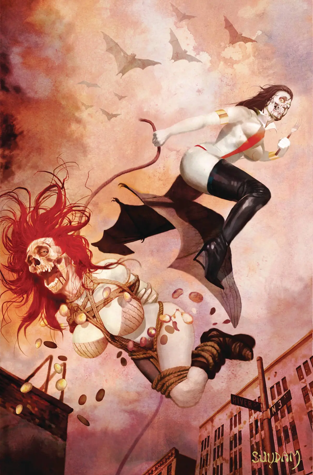 Die!Namite #5 11 Copy Suydam Zombie Homage Virgin Foc Incv 1