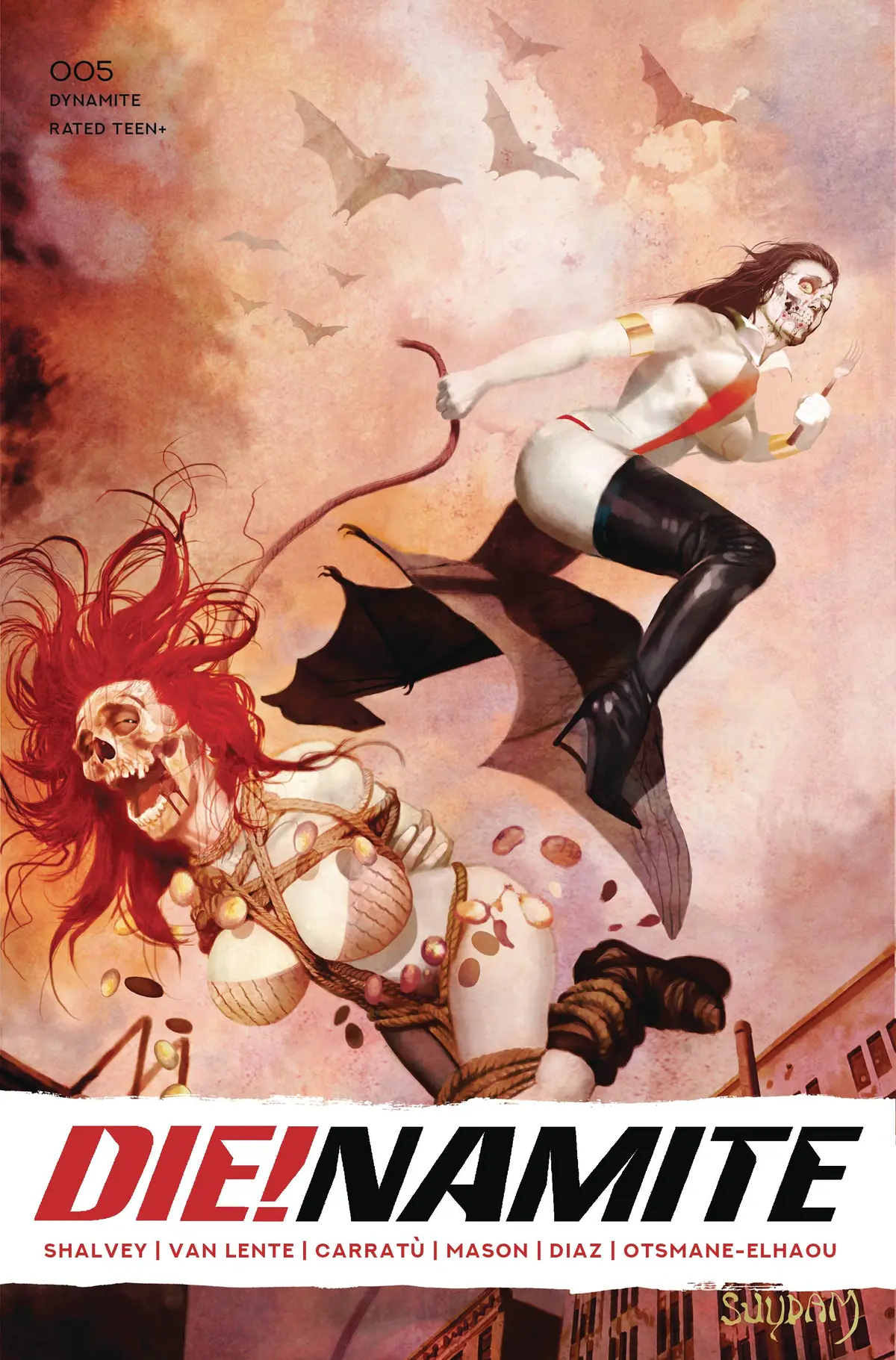 Die!Namite #5 Cvr F Suydam Homage Zombie 1