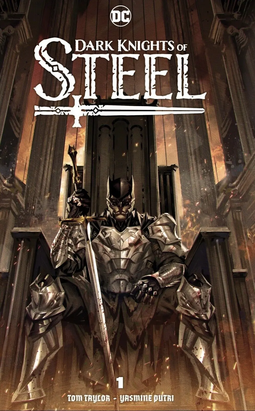 Dark Knights Of Steel #1 (Of 12) Ngu Trade Variant 1