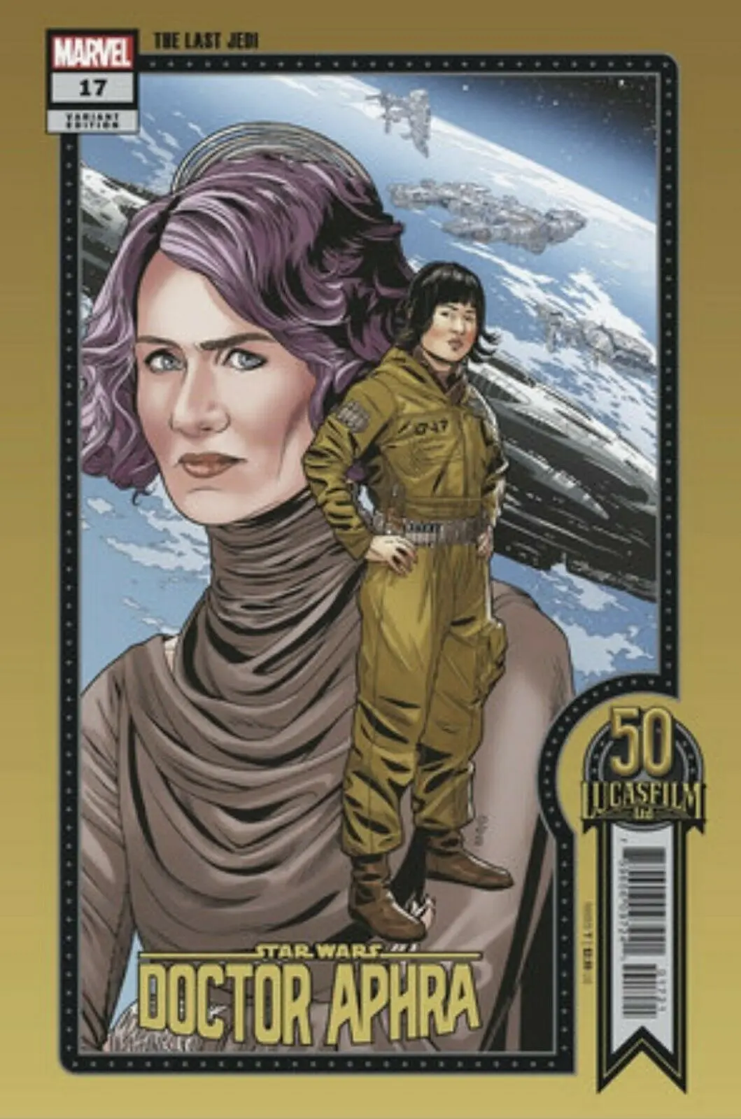 Star Wars Doctor Aphra #17 Sprouse Lucasfilm 50Th Var 1