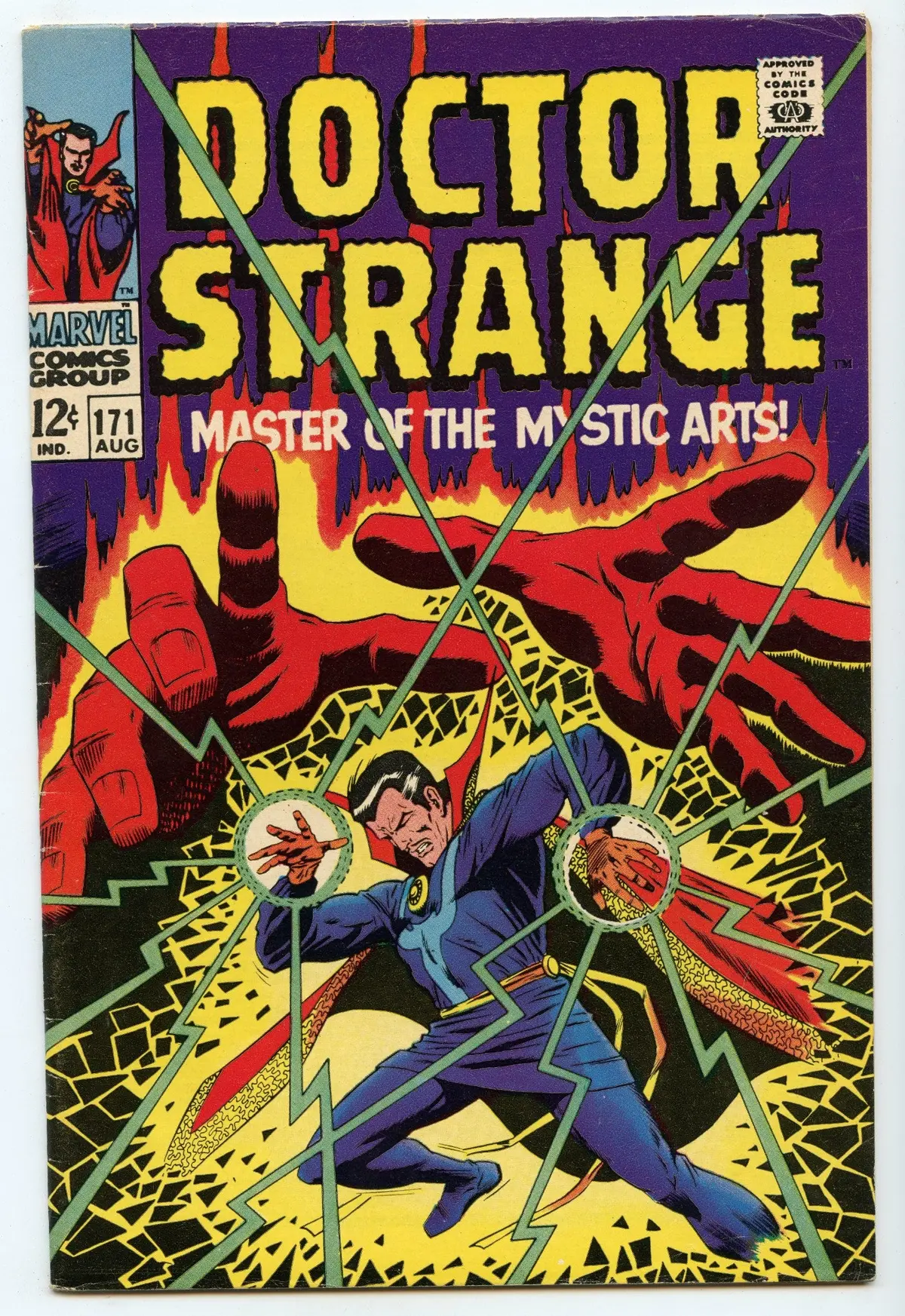 Doctor Strange 171 (Aug 1968) Fi/Vf (7.0) 1