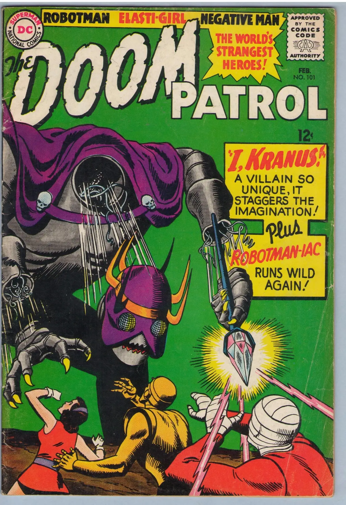 Doom Patrol 101 (Feb 1966) Vg+ (4.5) 1