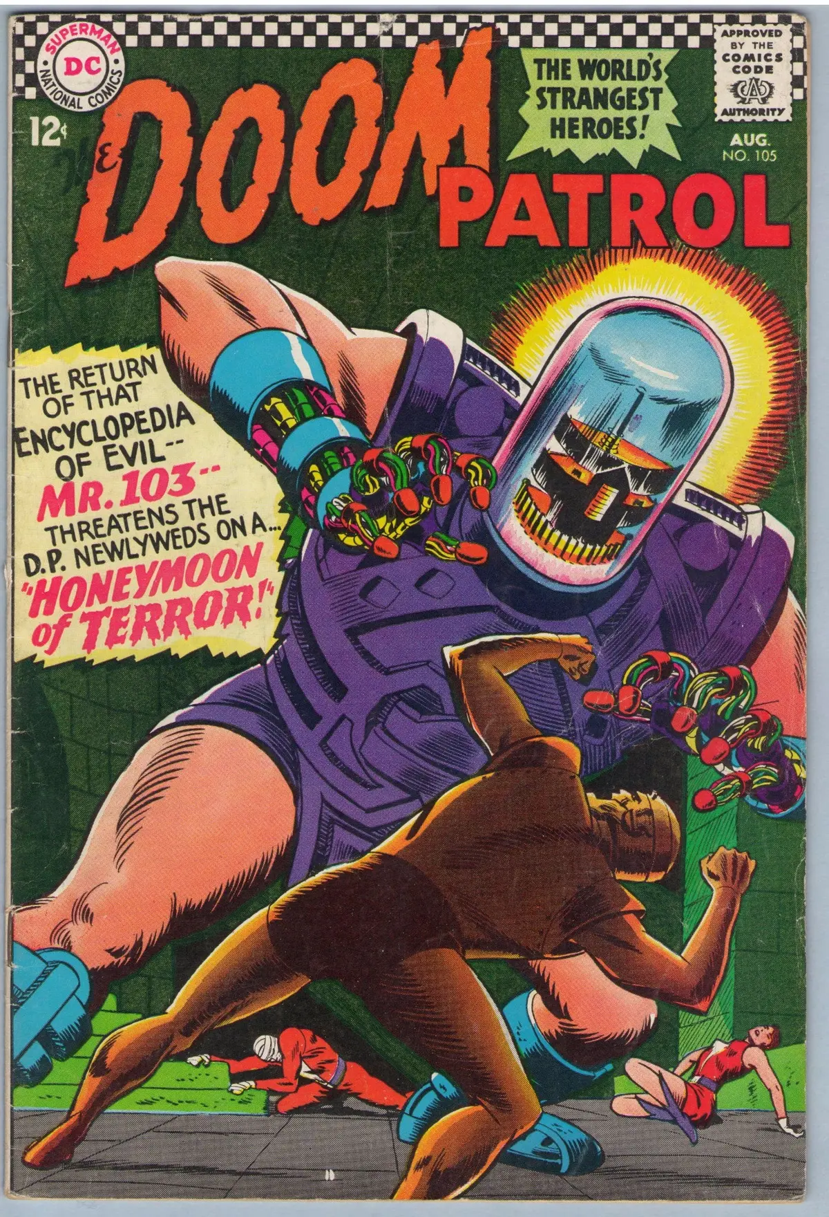 Doom Patrol 105 Aug 1966 Vg+ (4.5) 1