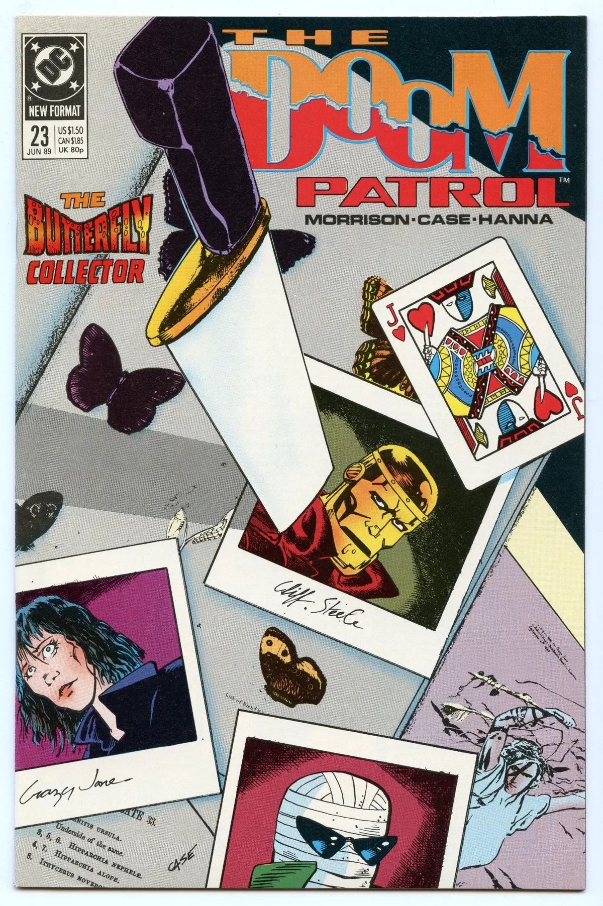 Doom Patrol 23 (Jun 1989) Nm- (9.2) - 1St Full Appearance Red Jack 1