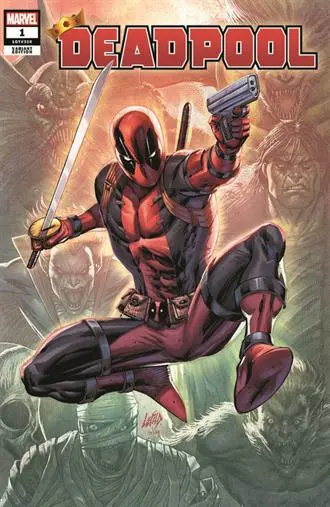 Deadpool #1 Rob Liefeld Variant 1