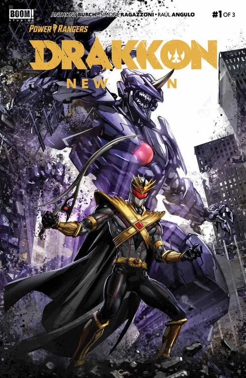 Power Rangers Drakkon New Dawn #1 Crain Variant 1