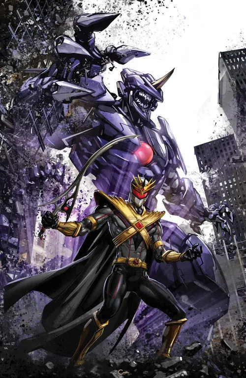 Power Rangers Drakkon New Dawn #1 Crain Virgin Variant 1