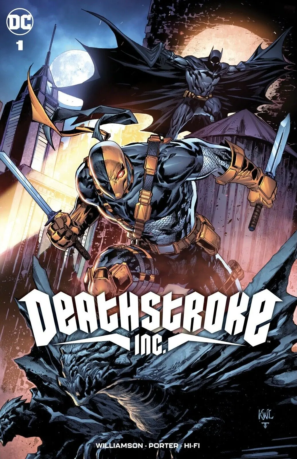Deathstroke Inc #1 Ken Lashley Variant 1