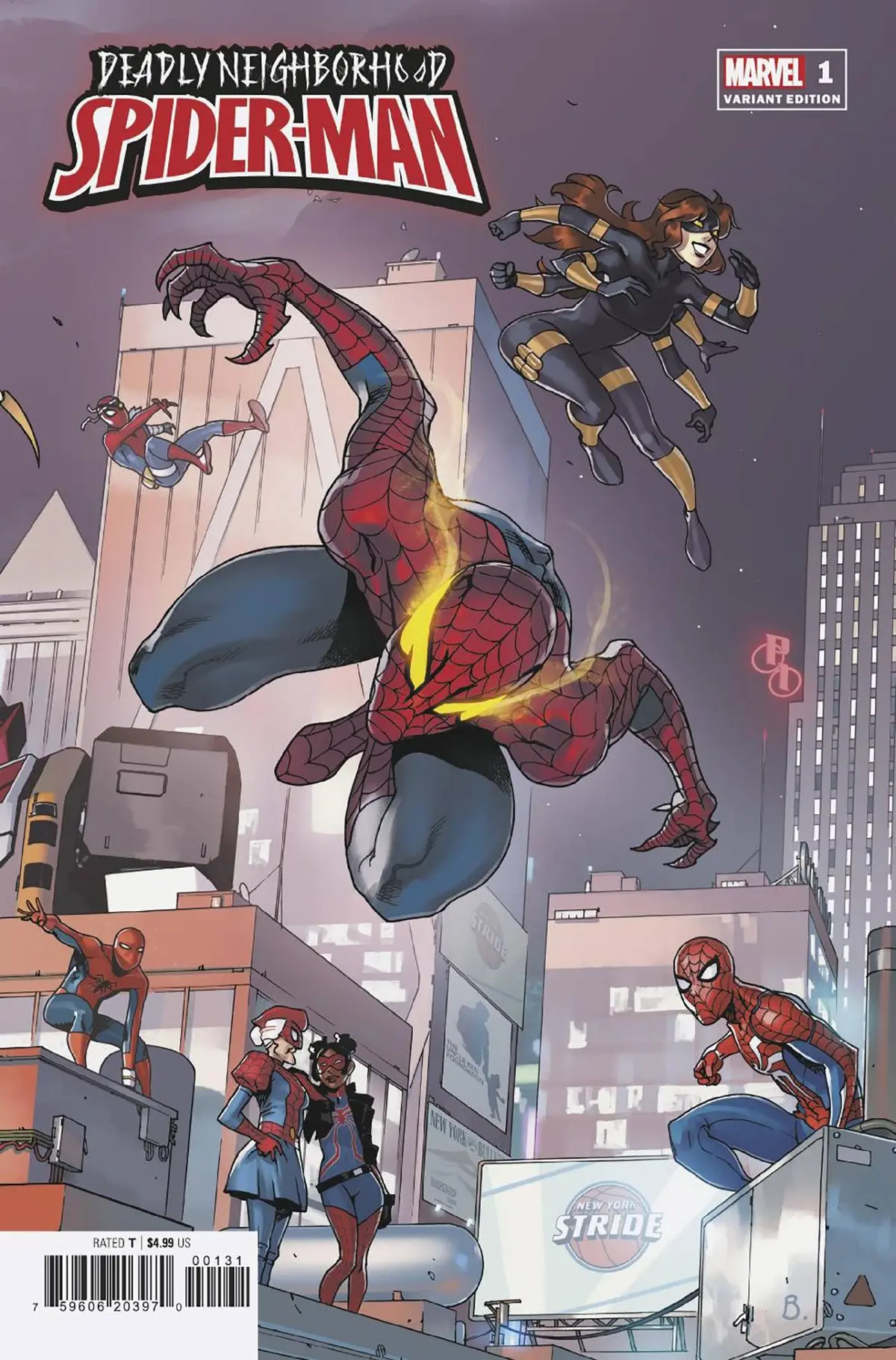 Deadly Neighborhood Spider-Man #1 (Of 5) Bengal Connect Var 1