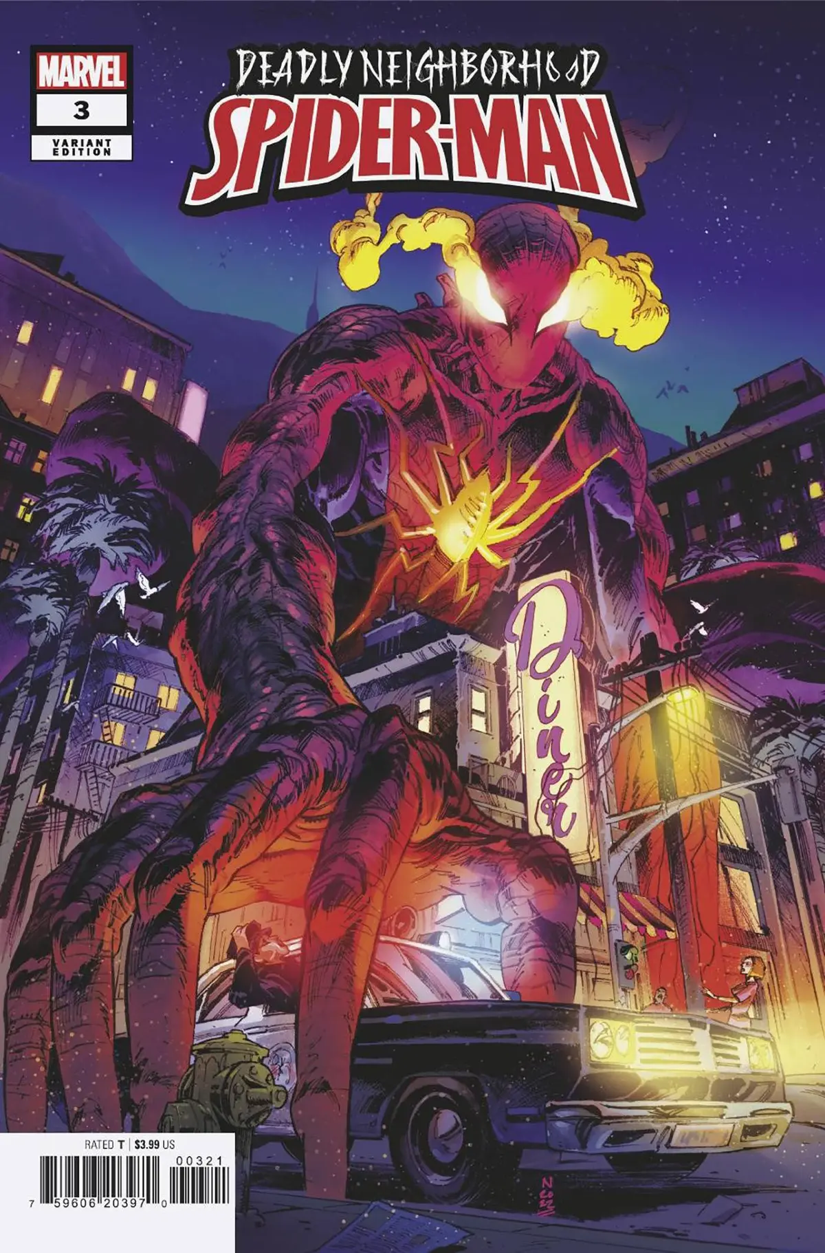 Deadly Neighborhood Spider-Man #3 (Of 5) Klein Var 1