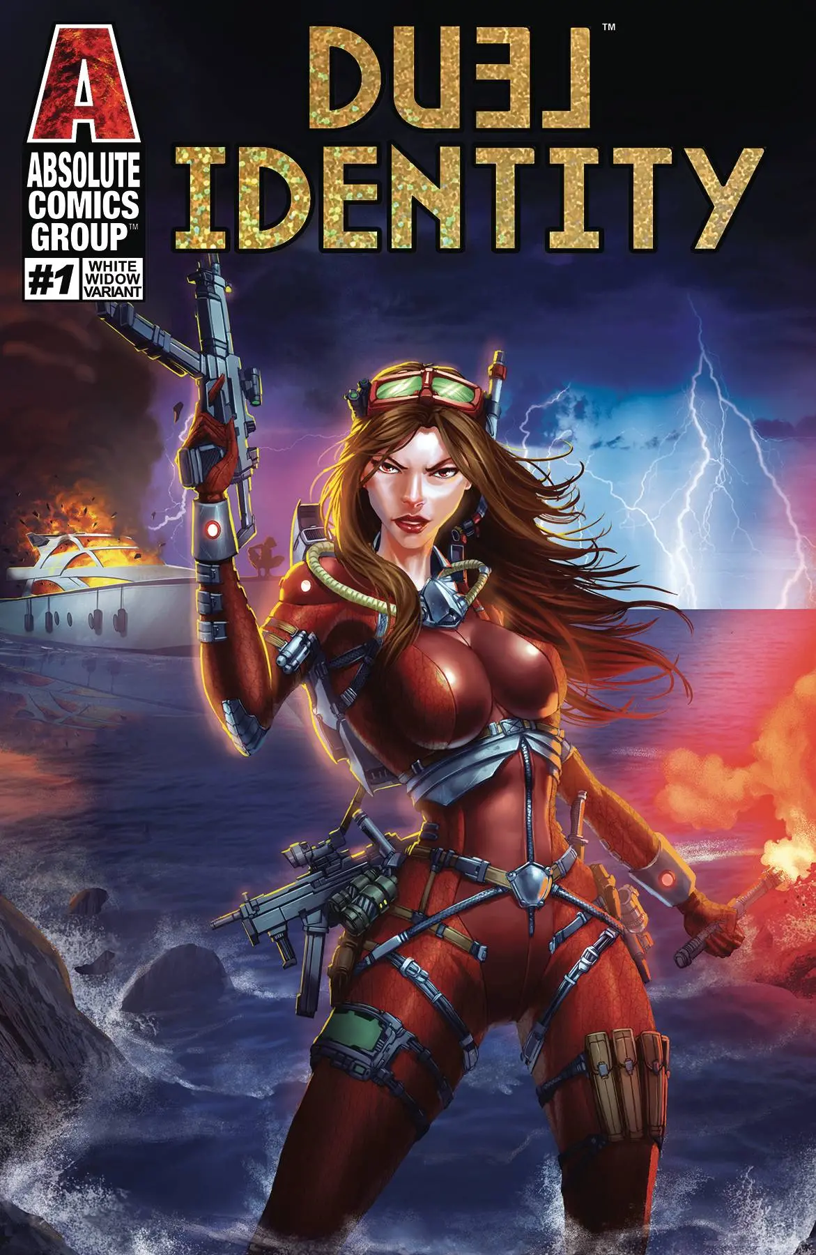 Duel Identity #1 White Widow Cvr 1