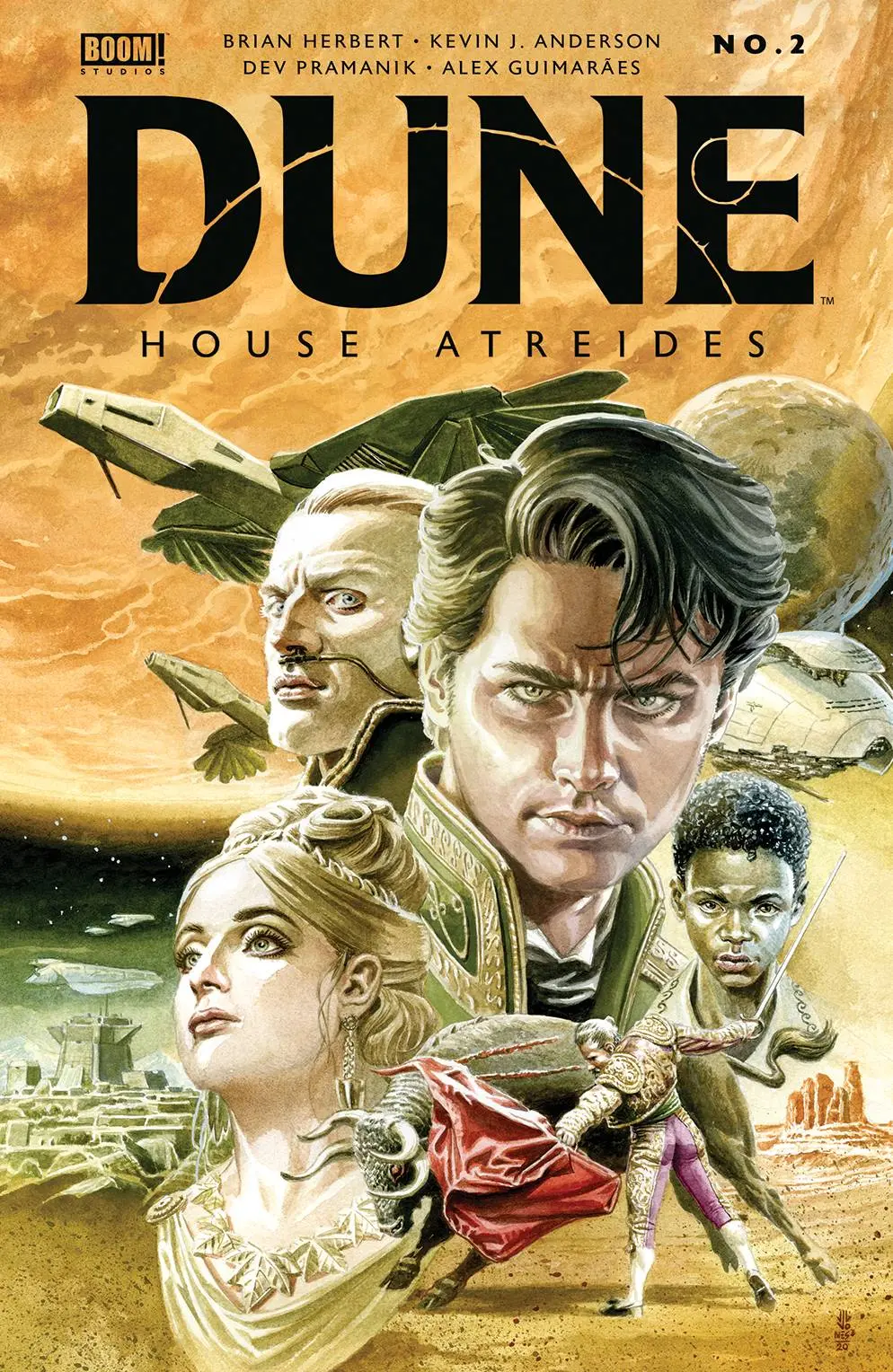 Dune House Atreides #2 (Of 12) Lcsd 2020 Foil Variant 1