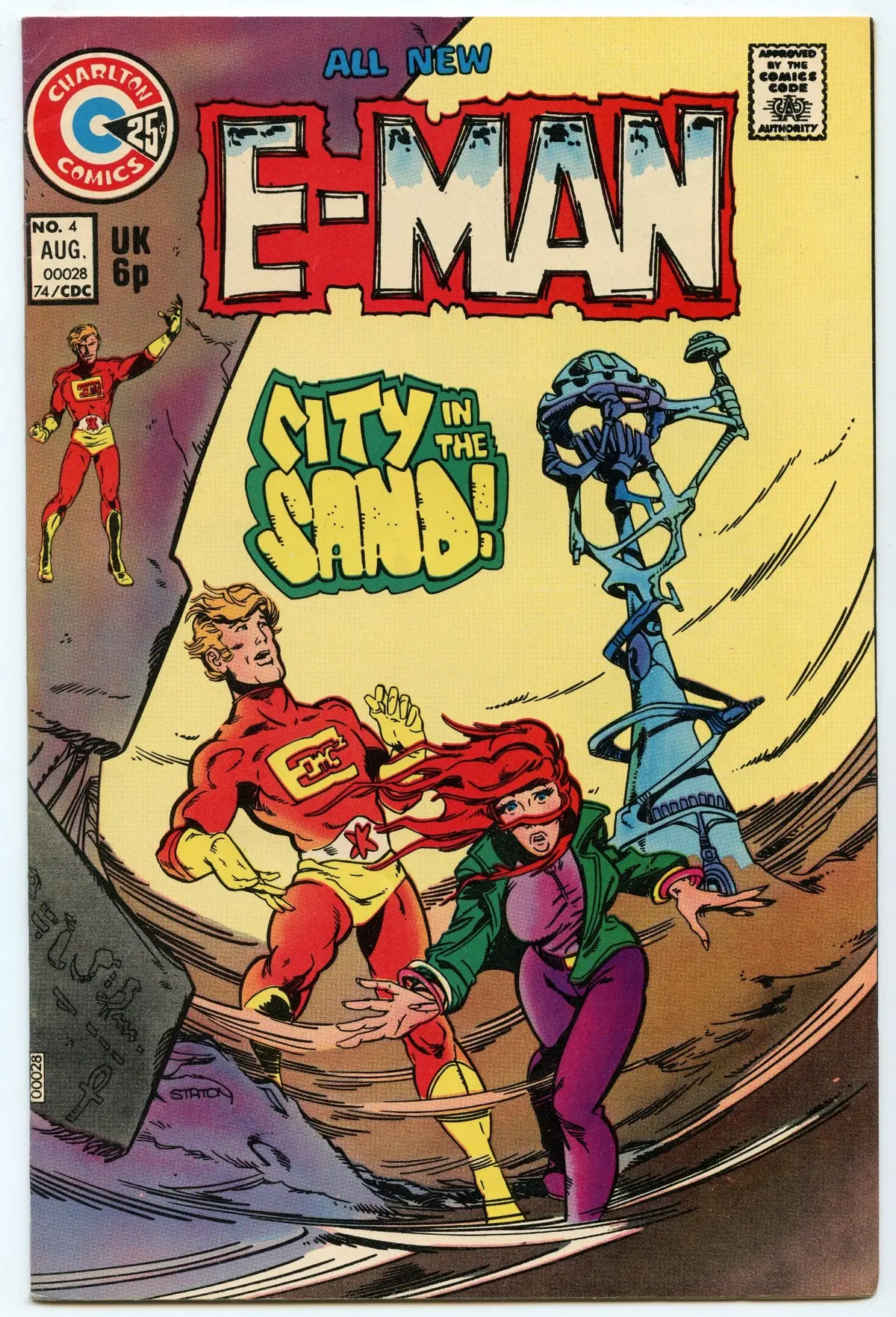E-Man 4 (Aug 1974) Vf (8.0) 1
