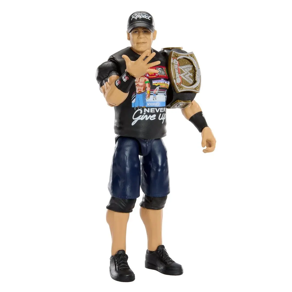 Wwe - Champions 2026 Wave 1 - John Cena With Championship (Scratch Logo) Title (Preorder Item February 2026) 2