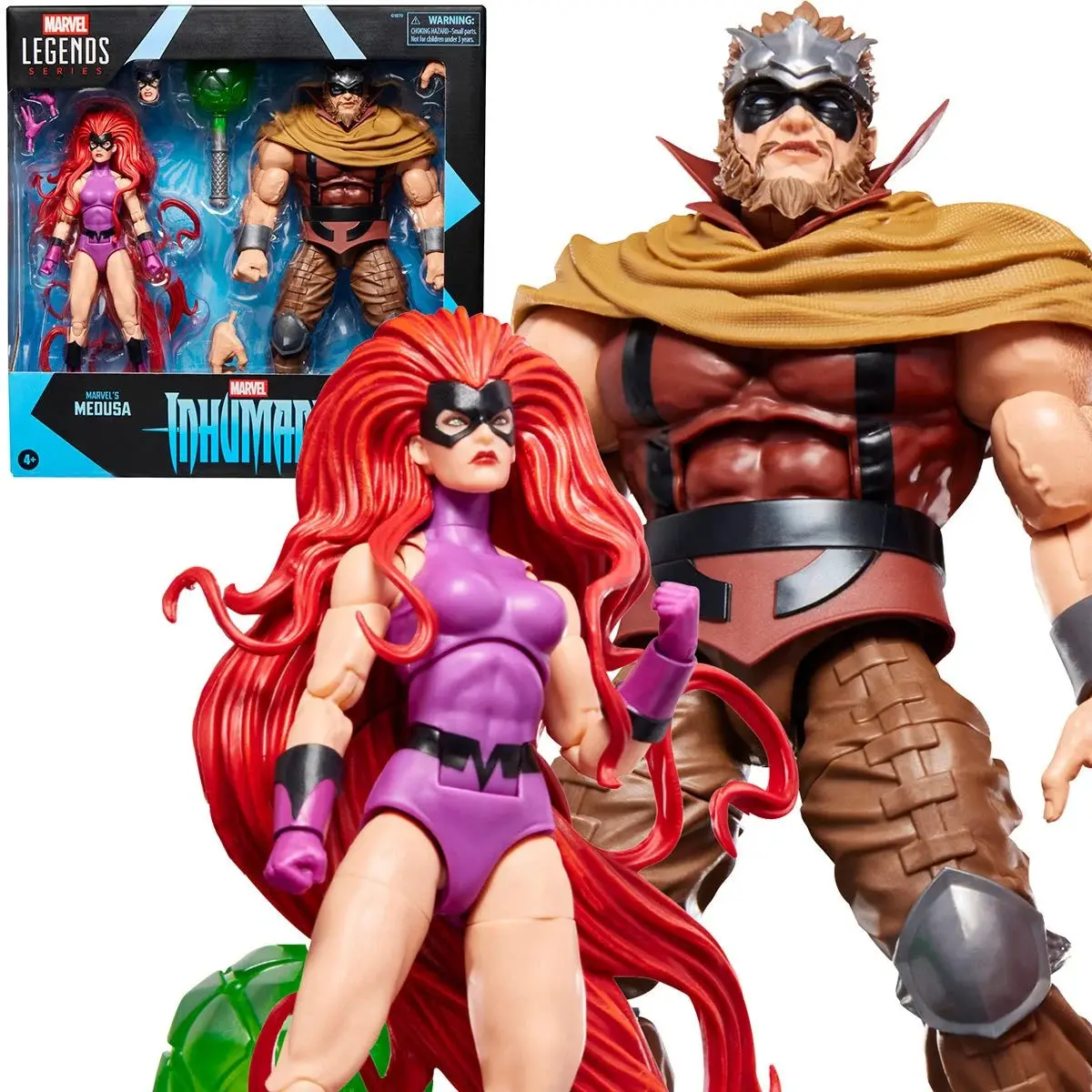 Marvel Legends - Inhumans - Medusa & Marvel’S Gorgon 1