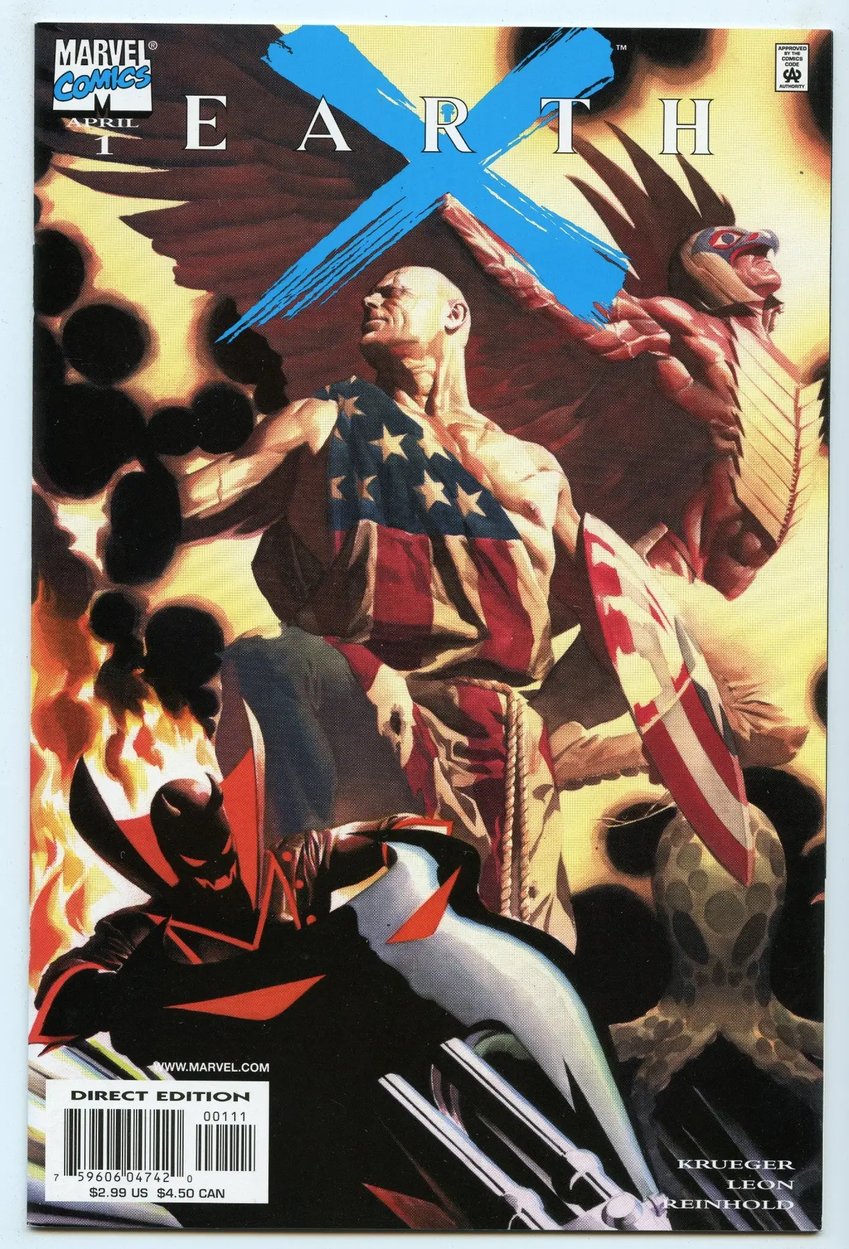Earth X 1 (Apr 1999) Nm- (9.2) 1