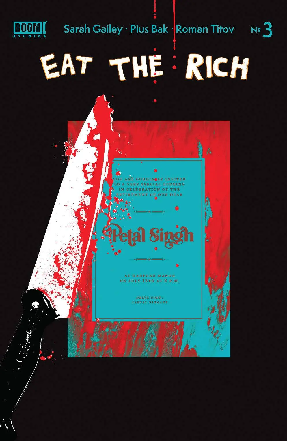 Eat The Rich #3 (Of 5) Cvr B Carey (Mr) 1