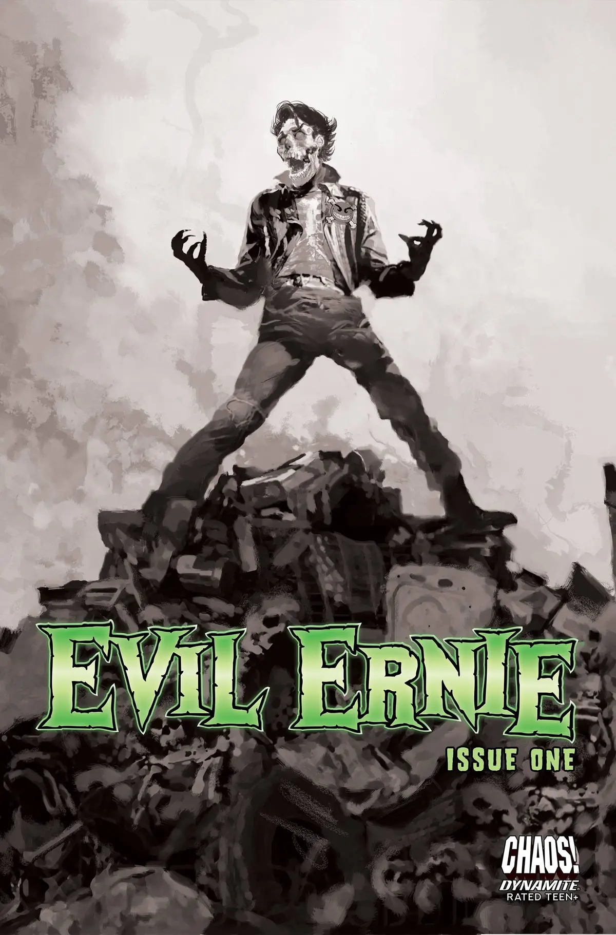 Evil Ernie #1 Cvr E 20 Copy Incv Suydam B&W 1