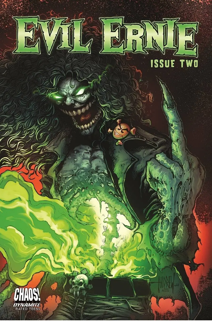 Evil Ernie #2 Cvr H Foc Mangum Original 1