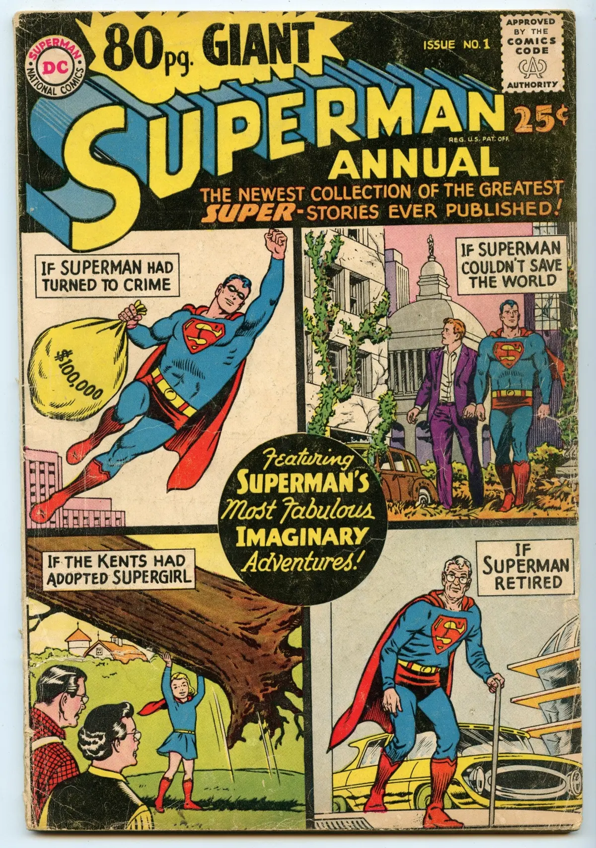 Eighty Page Giant 1 (Aug 1964) Gd+ (2.5) 1