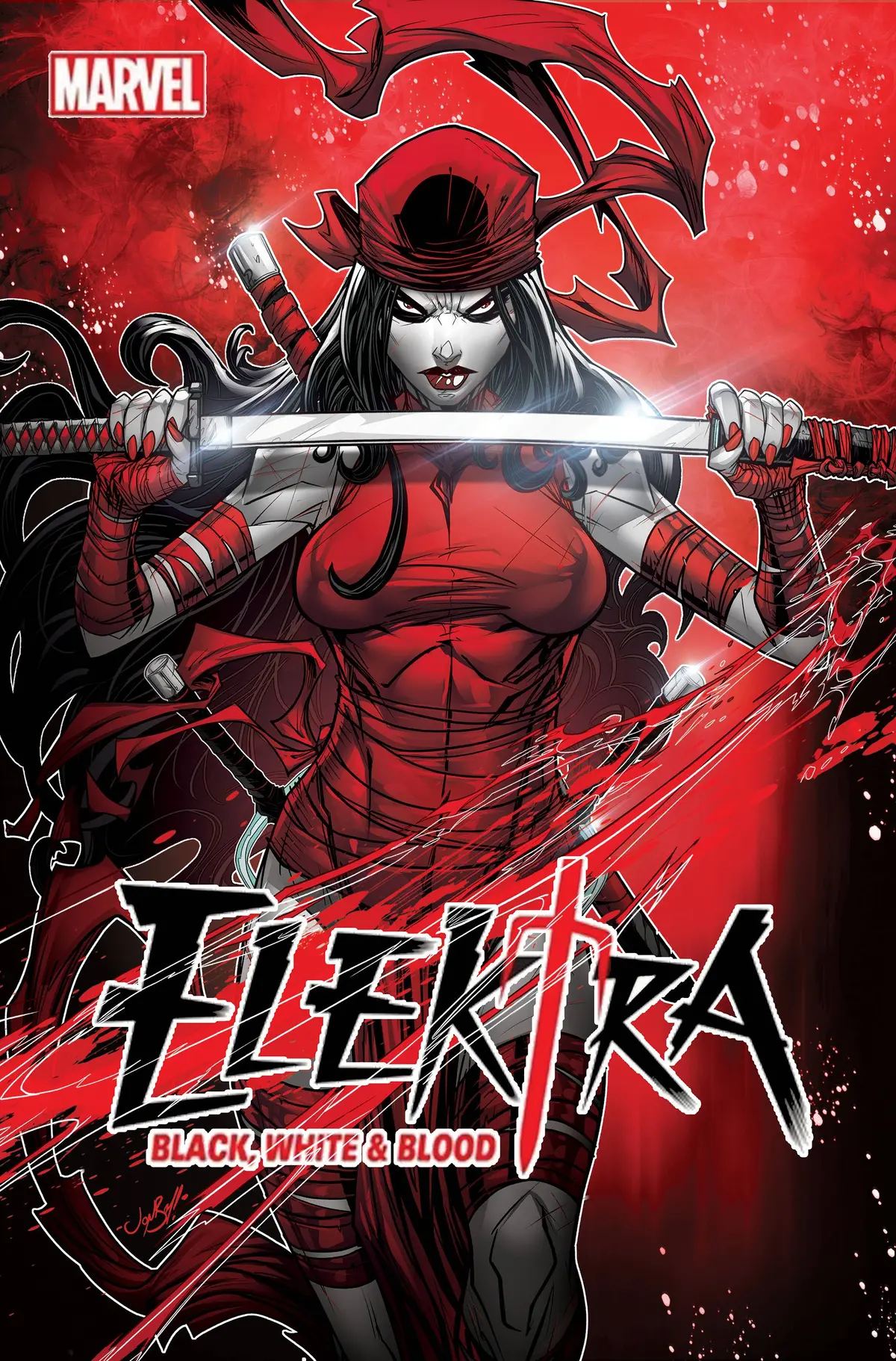 Elektra Black White Blood #2 (Of 4) Meyers Var 1
