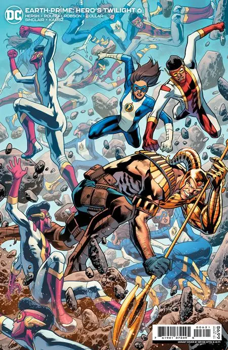 Earth-Prime #6 (Of 6) Heros Twilight Cvr B Bryan Hitch Card Stock Var 1