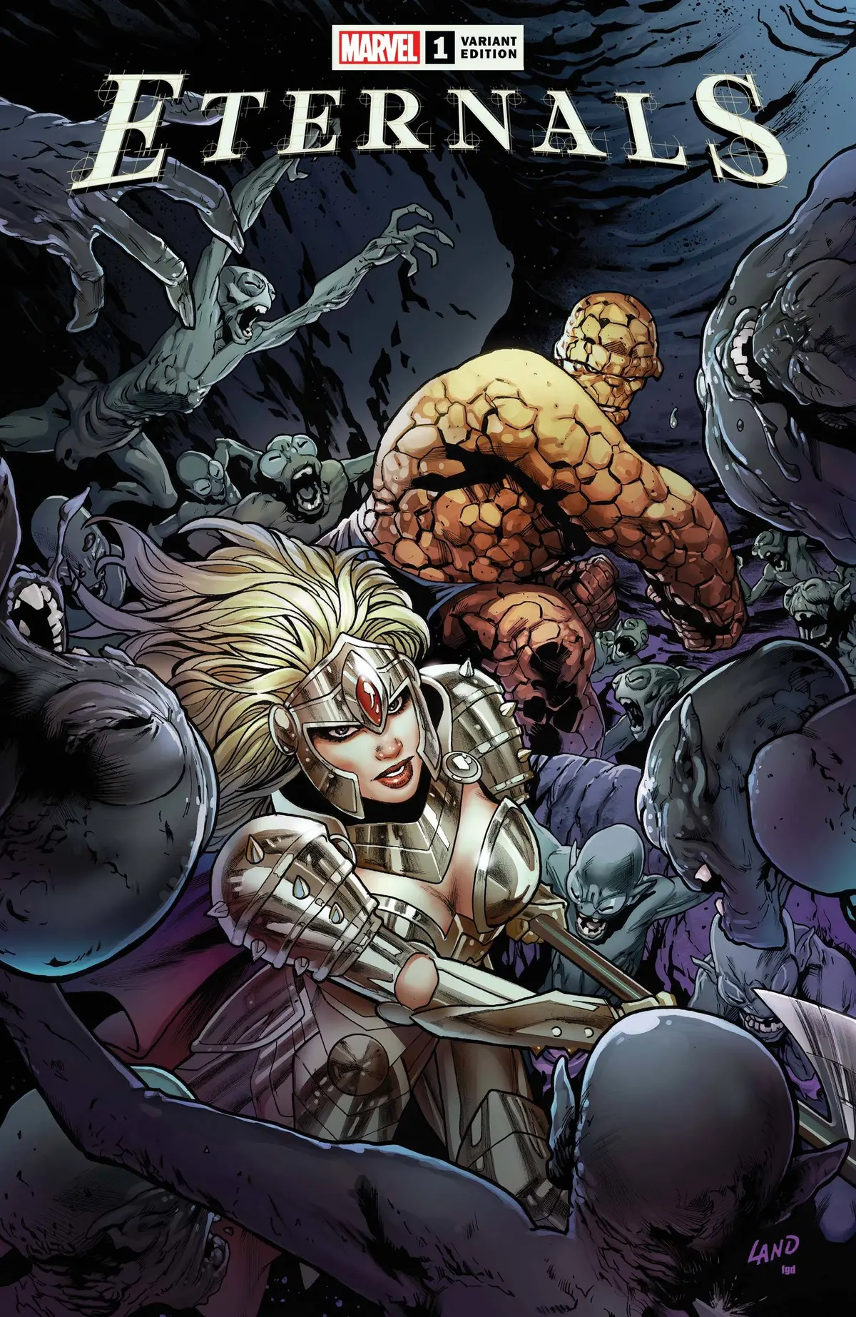 Eternals #1 Land Var 1