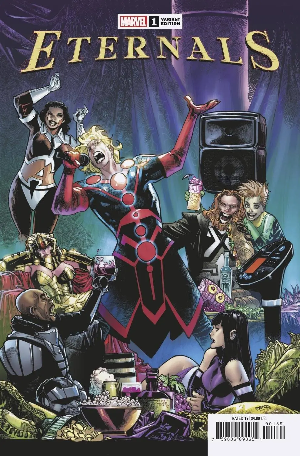 Eternals #1 Ramos Launch Var 1