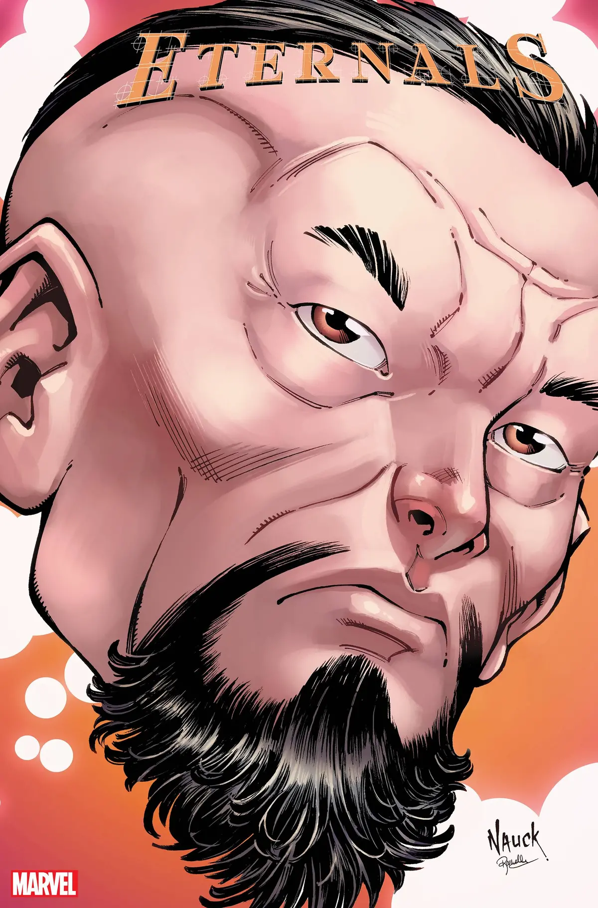 Eternals #7 Nauck Headshot Var 1