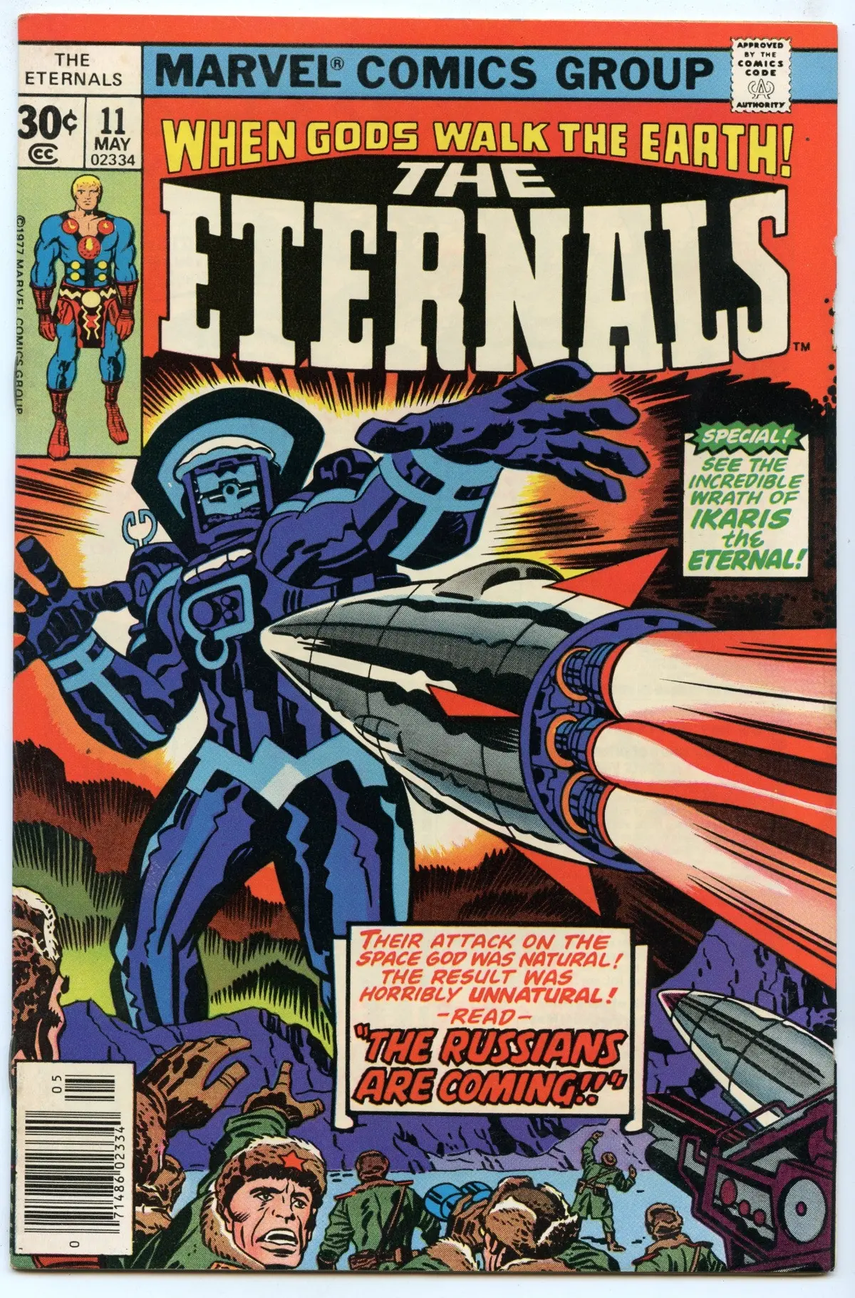 Eternals 11 (May 1977) Vf+ (8.5) 1