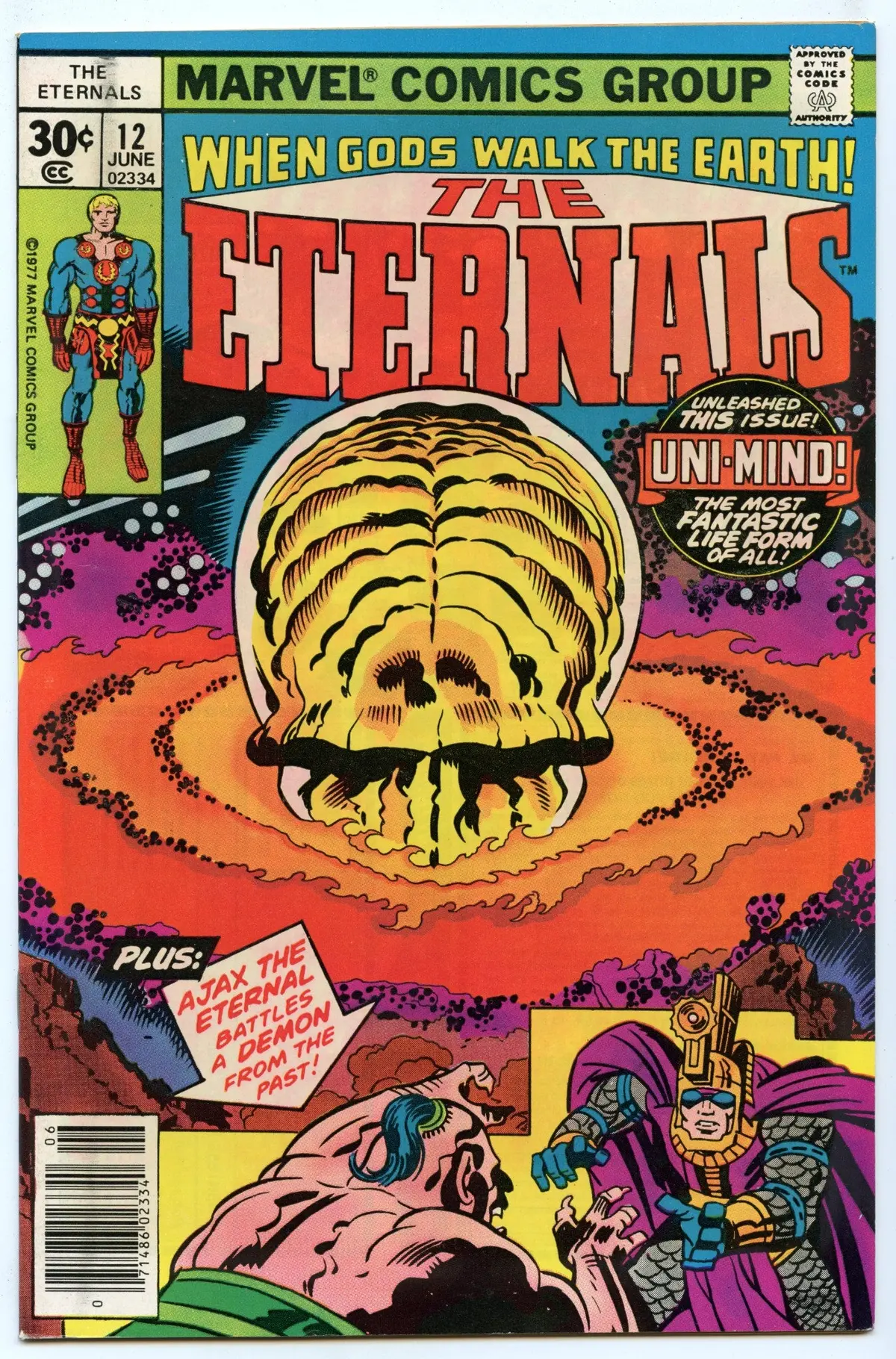 Eternals 12 (Jun 1977) Vf+ (8.5) 1