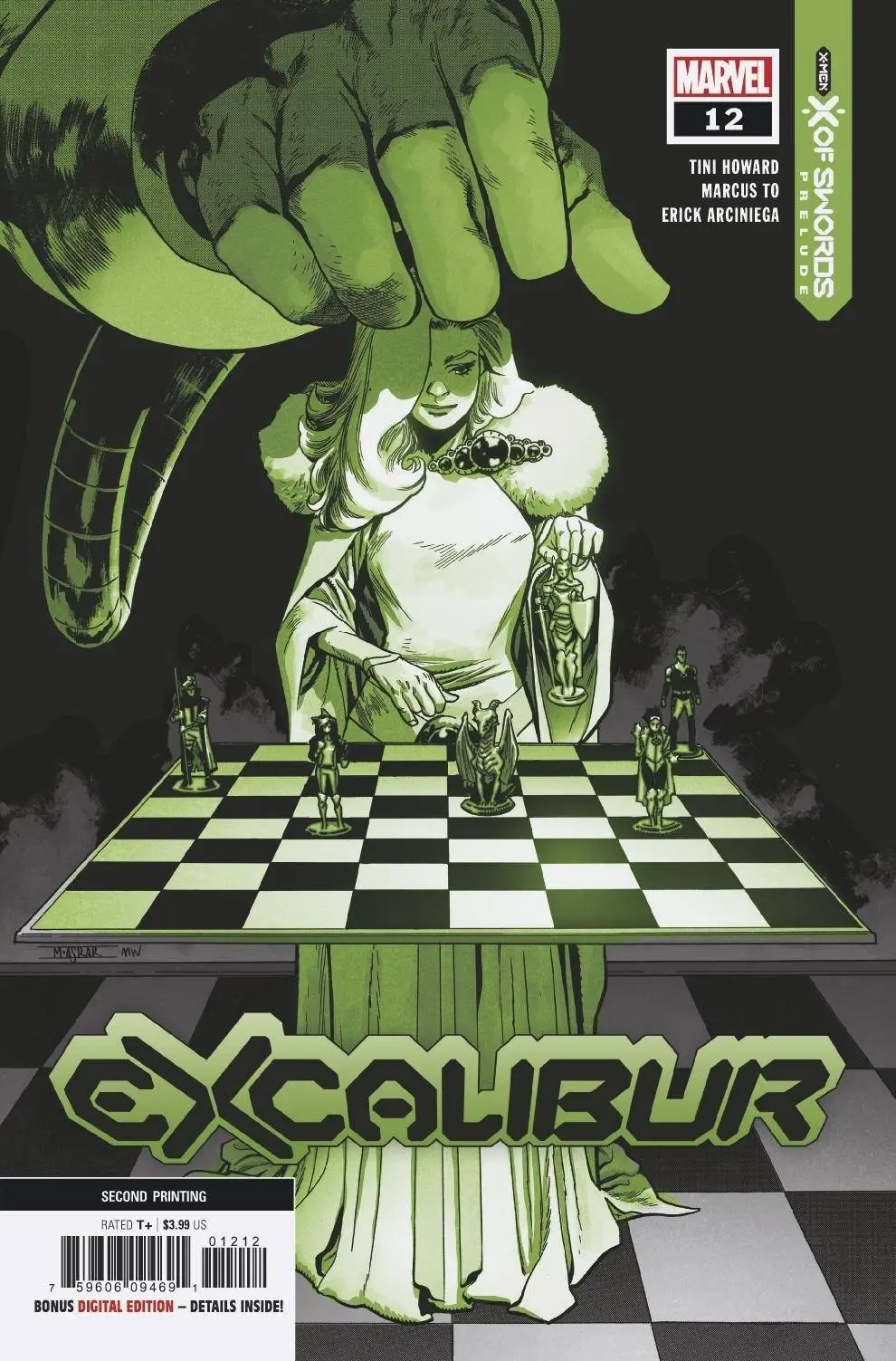 Excalibur #12 2Nd Ptg Asrar Var Xosp 1
