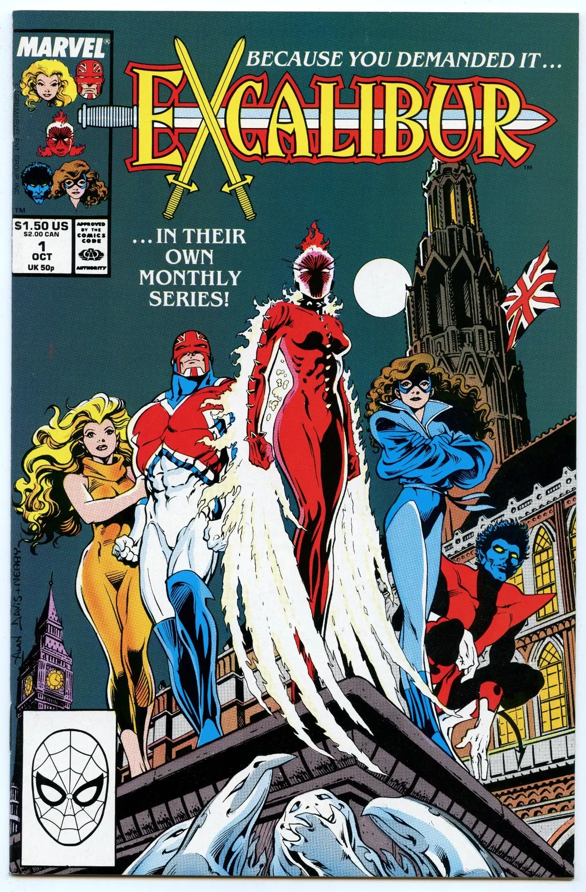 Excalibur 1 (Oct 1988) Nm- (9.2) 1