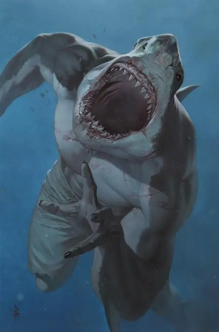 Suicide Squad King Shark #1 (Of 6) Cvr B Riccardo Federici Card Stock Var 1