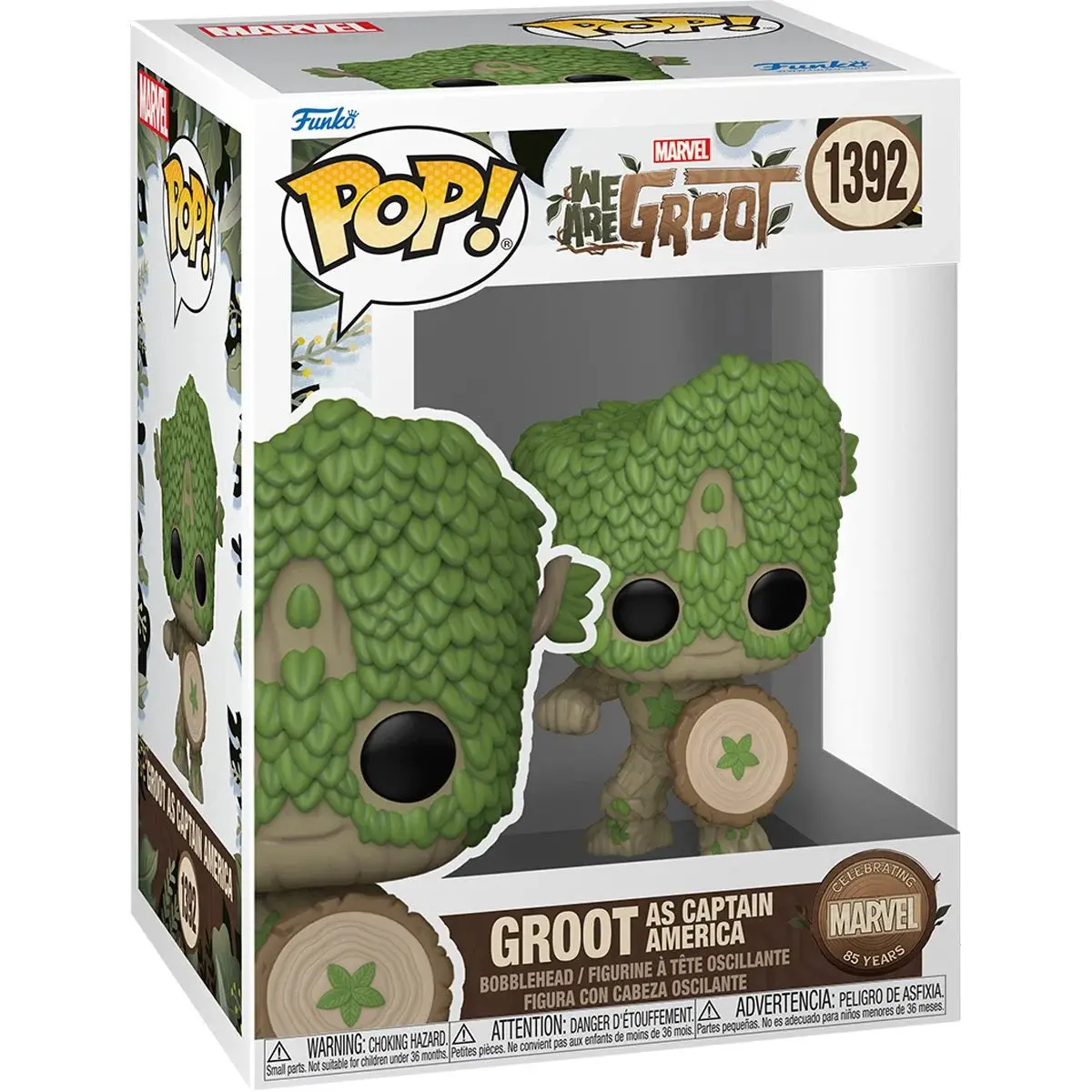 Funko Pop! We Are Groot - Groot As Captain America 1