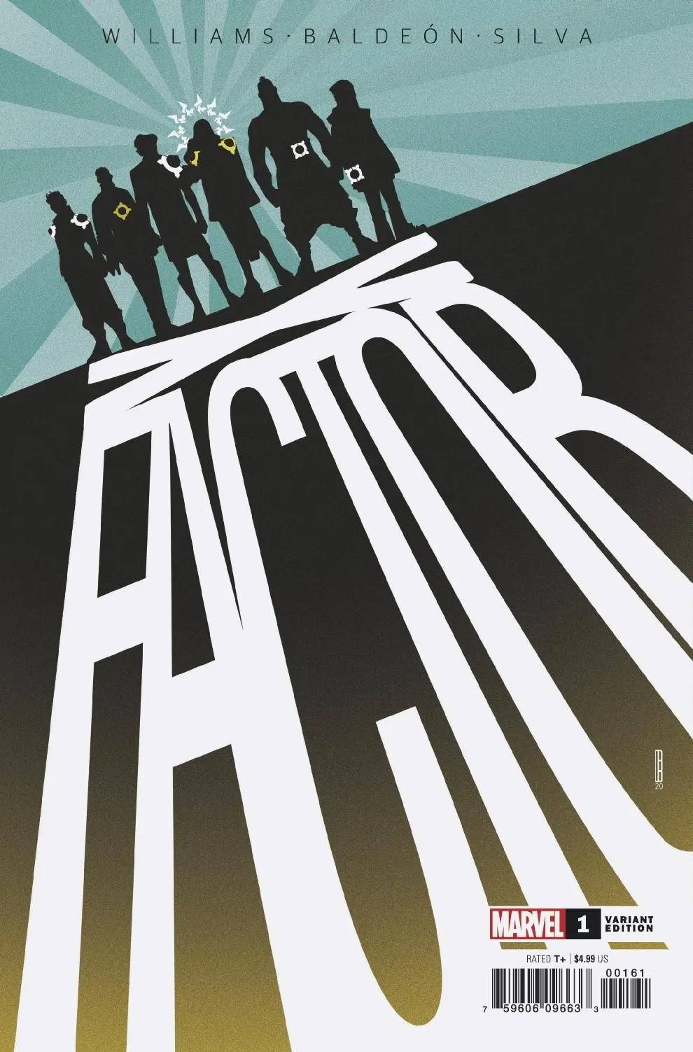 X-Factor #1 Baldeon Var 1
