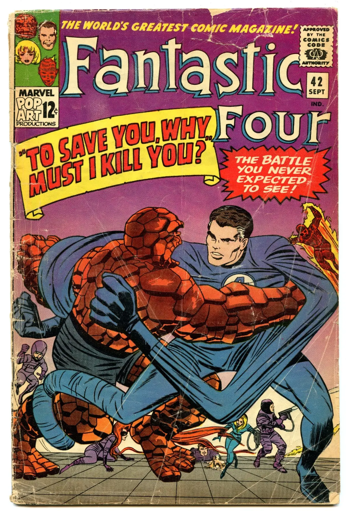 Fantastic Four 42 (Sep 1965) Fa/Gd (1.5) 1