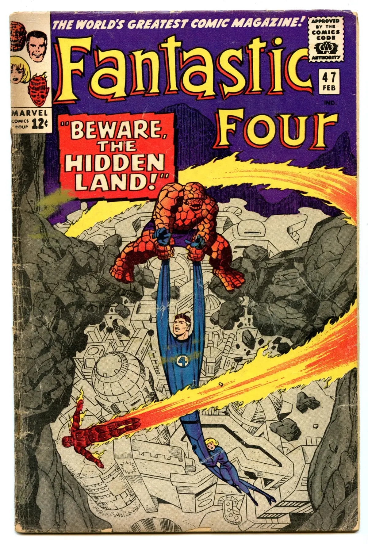 Fantastic Four 47 (Feb 1966) Gd/Vg (3.5) 1