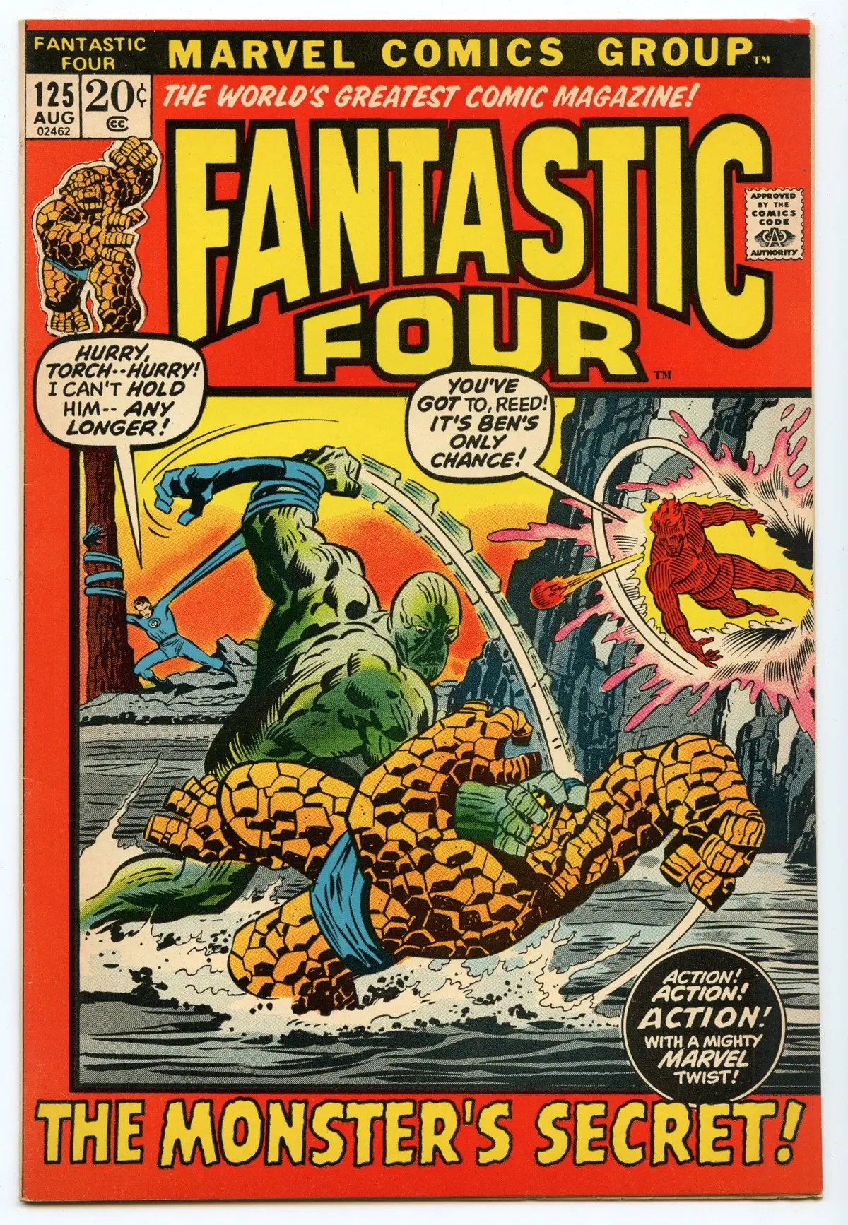 Fantastic Four 125 (Aug 1972) Vf/Nm (9.0) 1