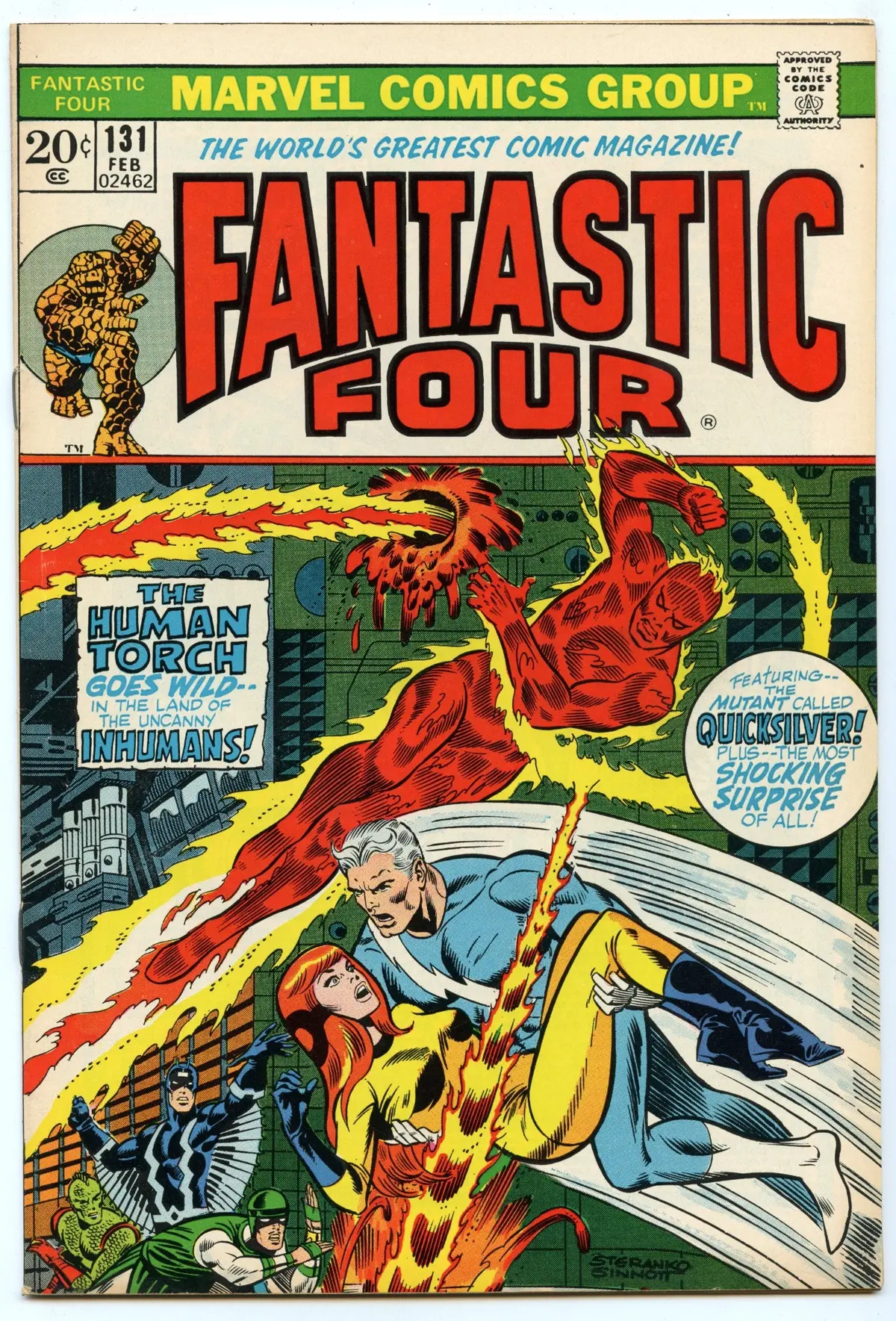 Fantastic Four 131 (Feb 1973) Vf/Nm (9.0) 1