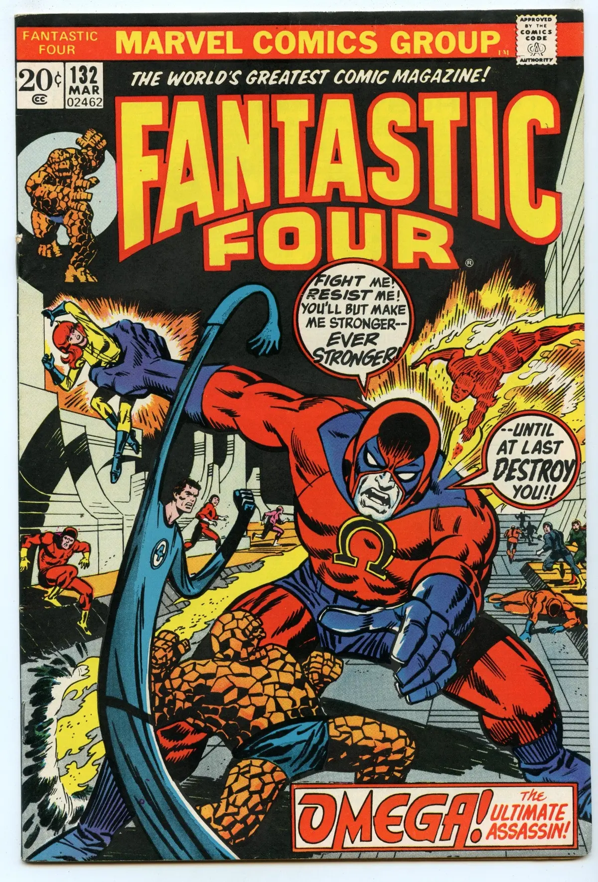 Fantastic Four 132 (Mar 1973) Vf (8.0) 1
