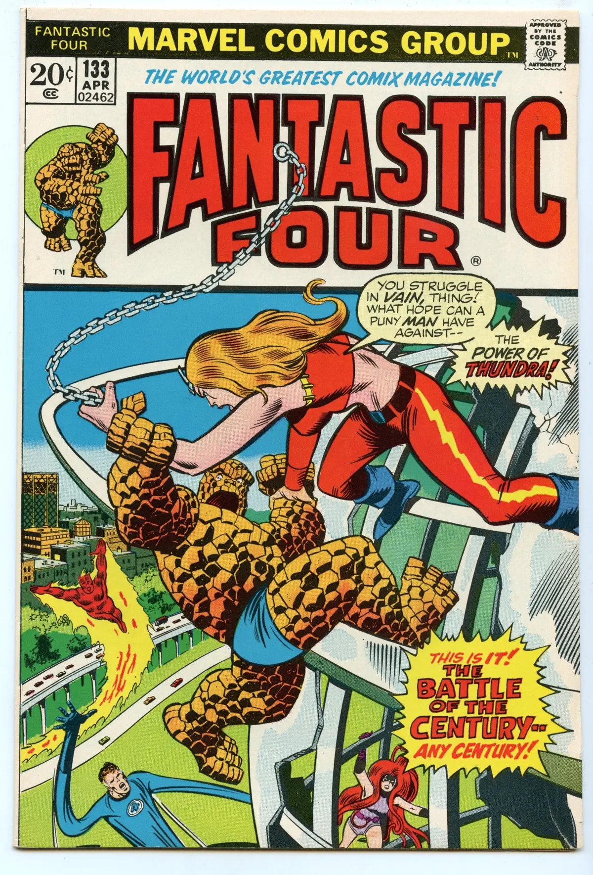 Fantastic Four 133 (Apr 1973) Vf+ (8.5) 1