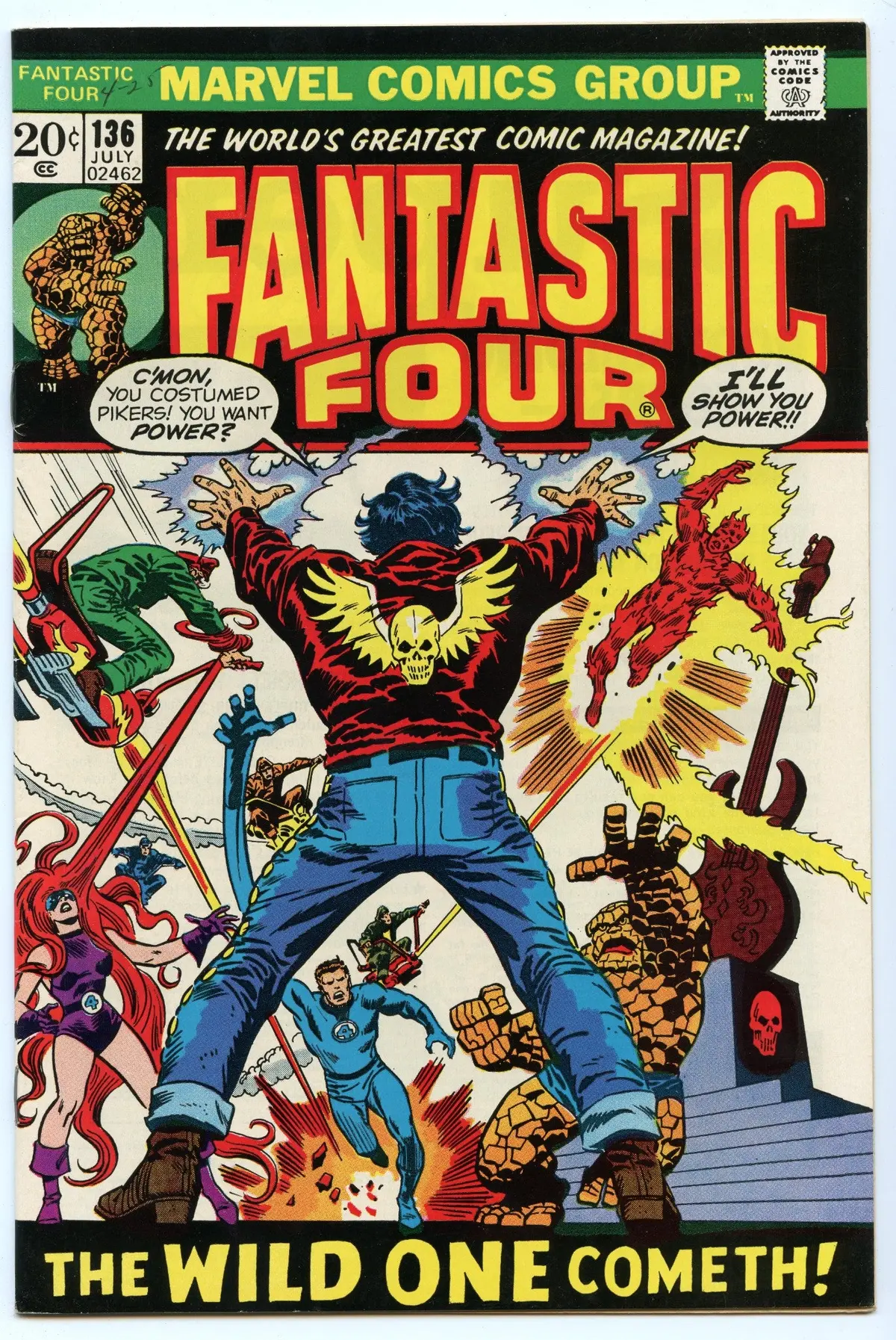 Fantastic Four 136 (Jul 1973) Vf+ (8.5) 1
