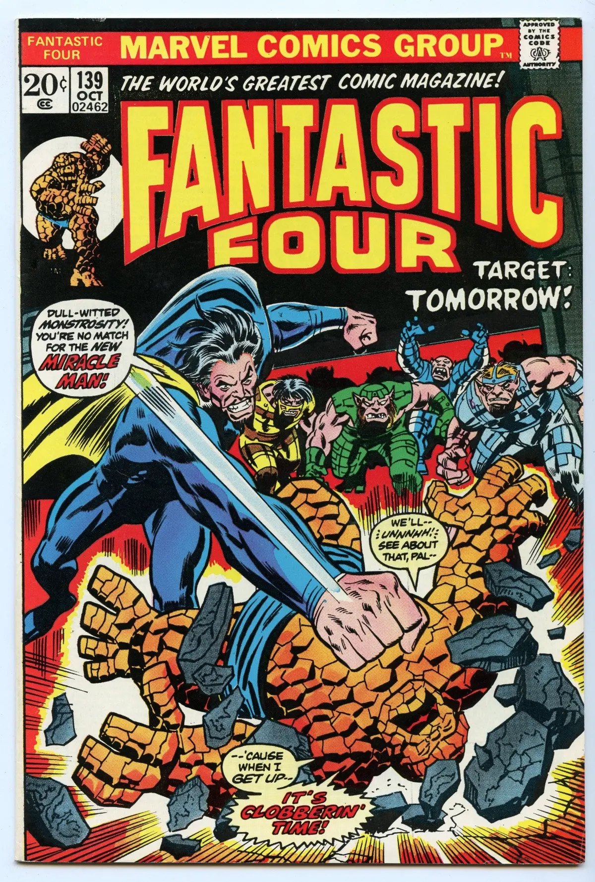 Fantastic Four 139 (Oct 1973) Fi/Vf (7.0) 1